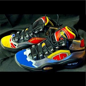 Reebok Question Mid Power Rangers Megazord